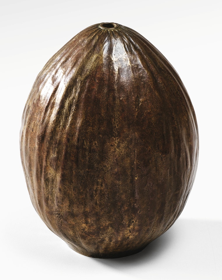 COLOQUINTE VASE by Jean Dunand