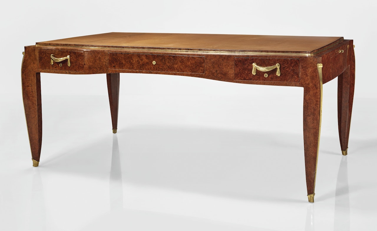 "AMBASSADE" DESK, MODEL NO. 1041AR AND 1501NR by Emile-Jacques Ruhlmann