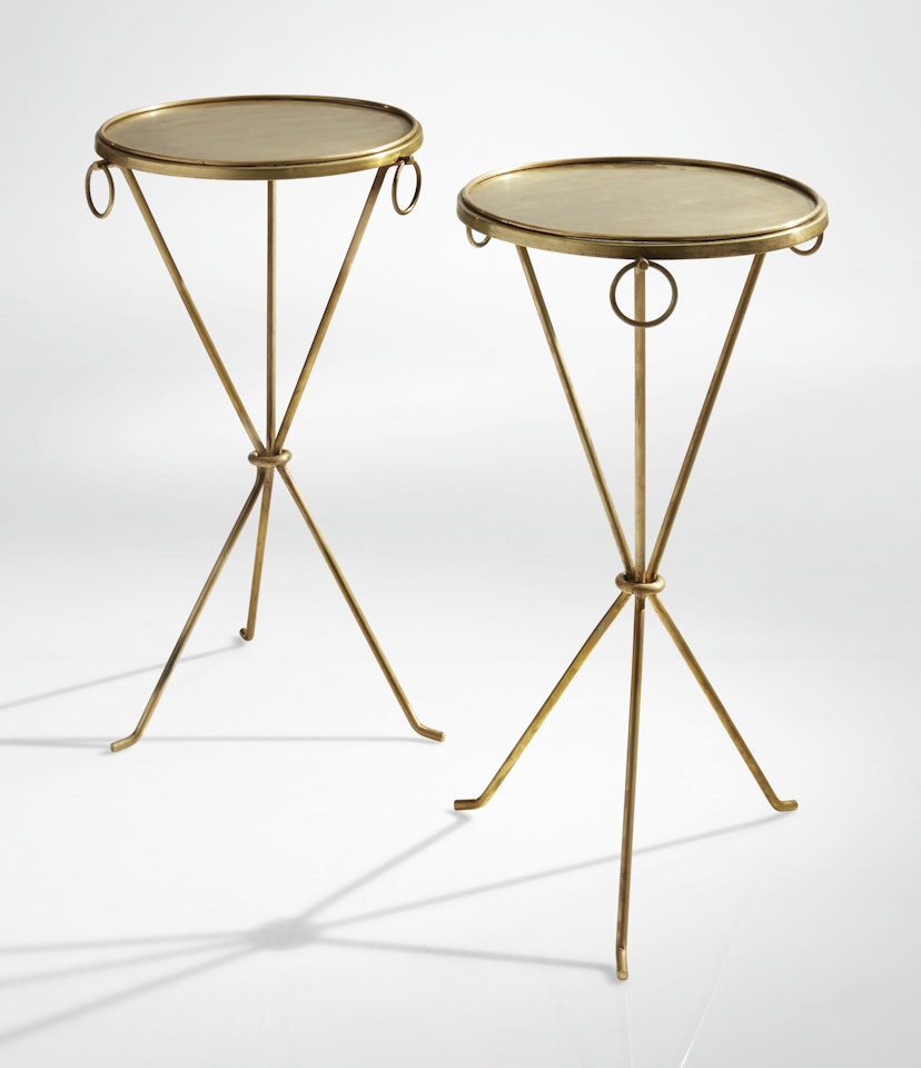 PAIR OF GUÉRIDONS by Jean-Michel Frank