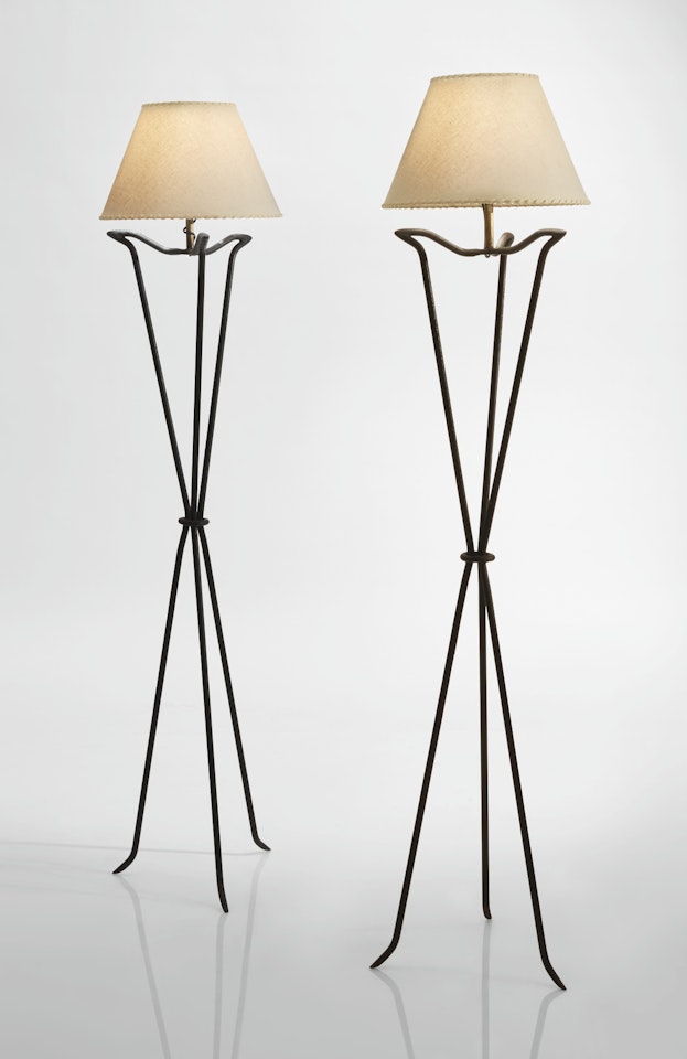 PAIR OF FLOOR LAMPS by Jean-Michel Frank