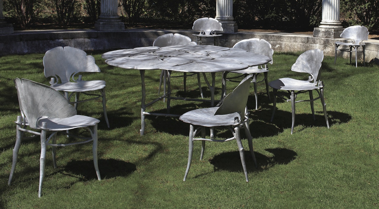 "GINKGO" DINING SUITE by Claude Lalanne