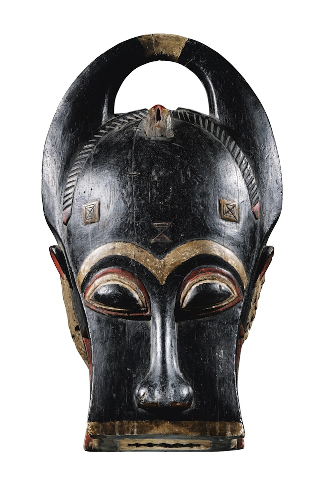 Masque , Baulé, Côte d'Ivoire by Anonymous