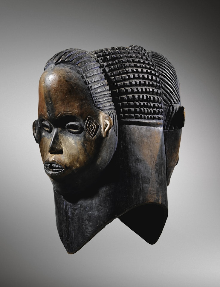 Masque-heaume Janus, Idoma, Nigeria by Anonymous