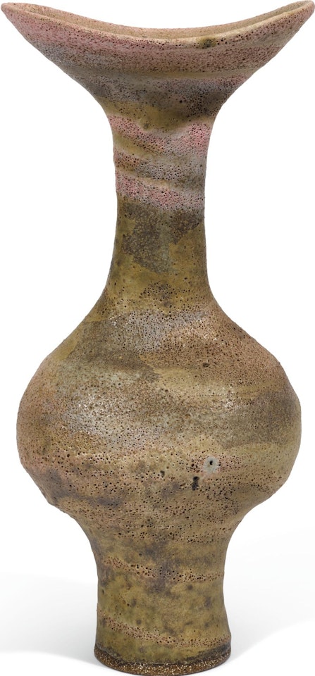 TALL VASE by Lucie Rie