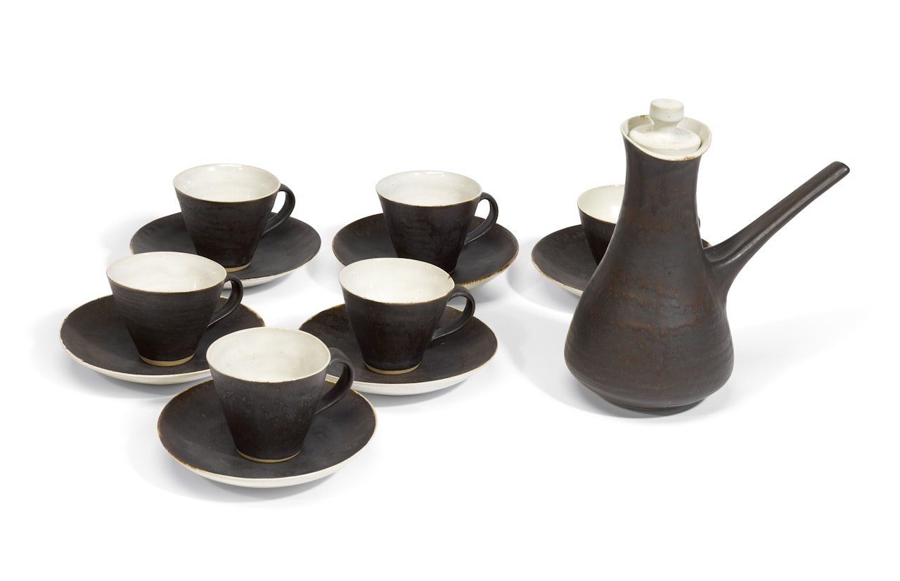COFFEE SERVICE by Lucie Rie