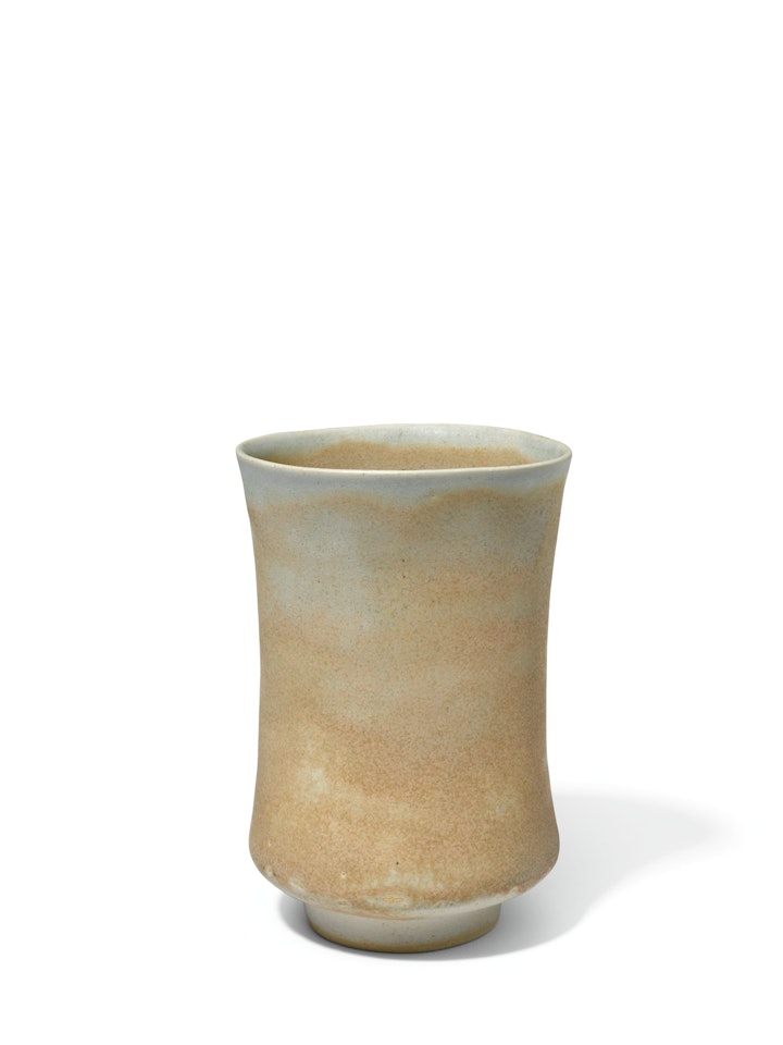 SQUEEZED VASE by Lucie Rie