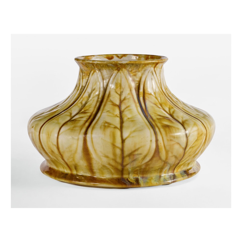 POTTERY VASE FROM THE COLLECTION OF LOUIS COMFORT TIFFANY by Tiffany Studios