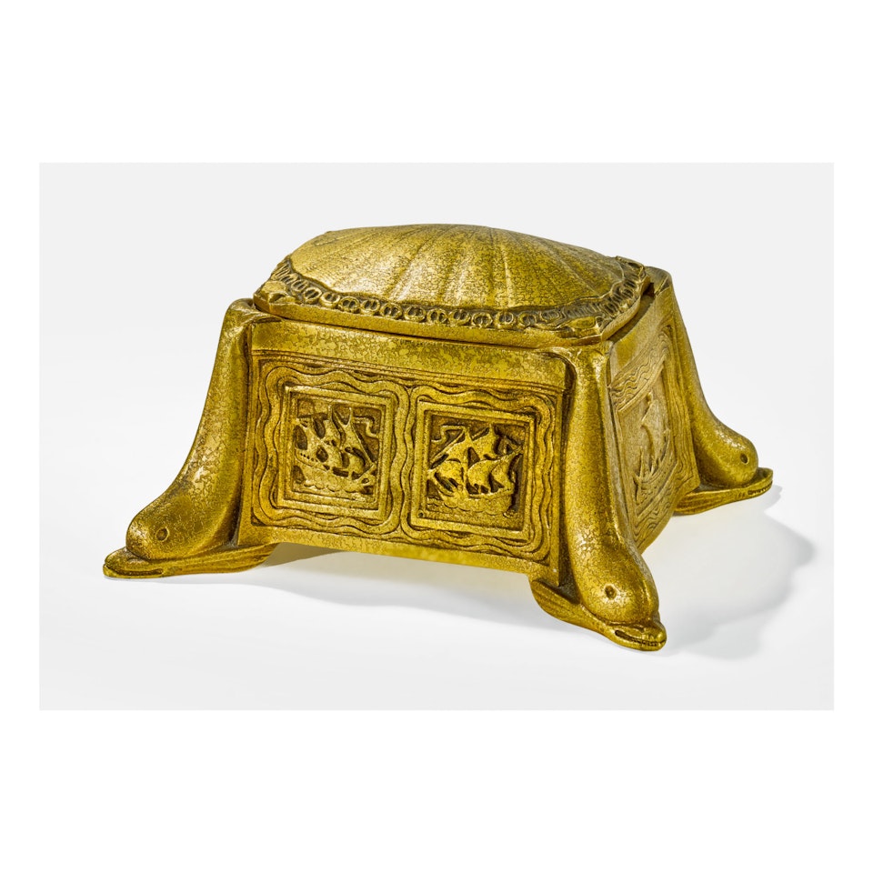 “NAUTICAL” INKSTAND by Tiffany Studios