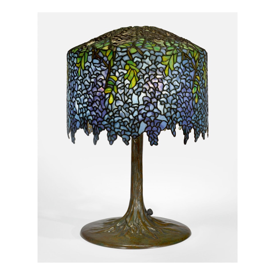 "WISTERIA" TABLE LAMP by Tiffany Studios