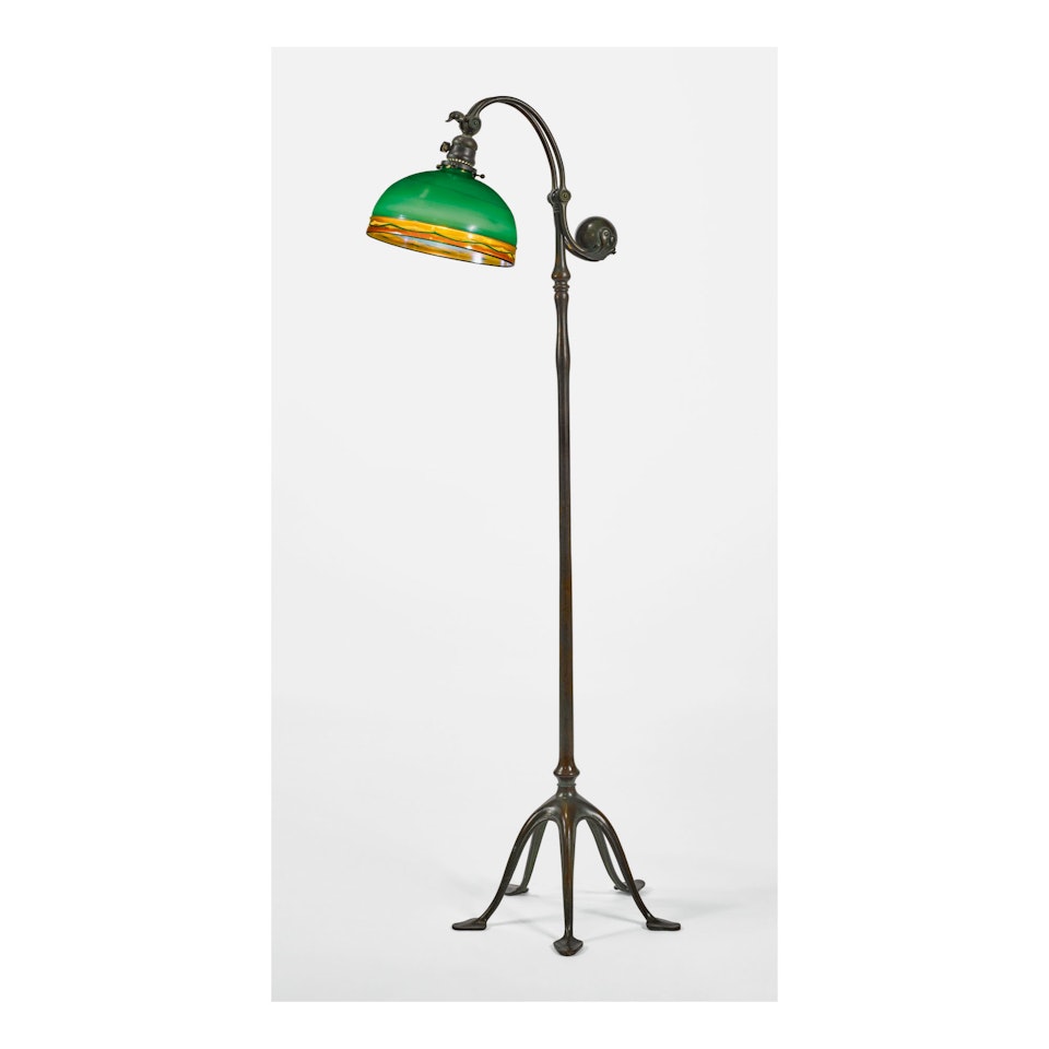 COUNTER-BALANCE FLOOR LAMP by Tiffany Studios