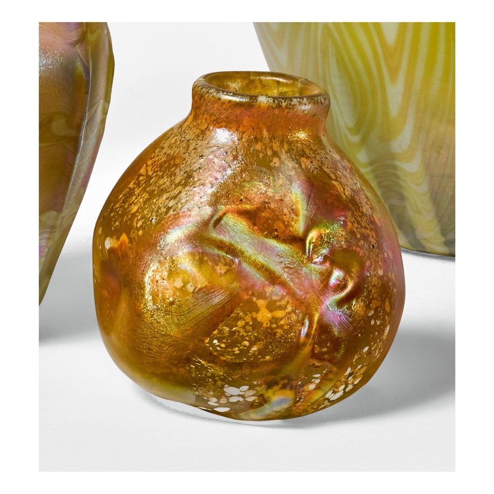 “CYPRIOTE” CABINET VASE by Tiffany Studios