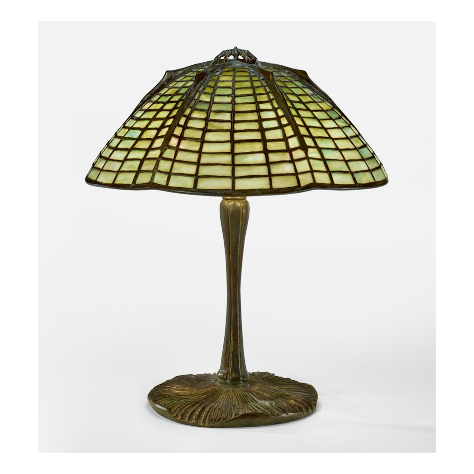 “SPIDER” TABLE LAMP by Tiffany Studios