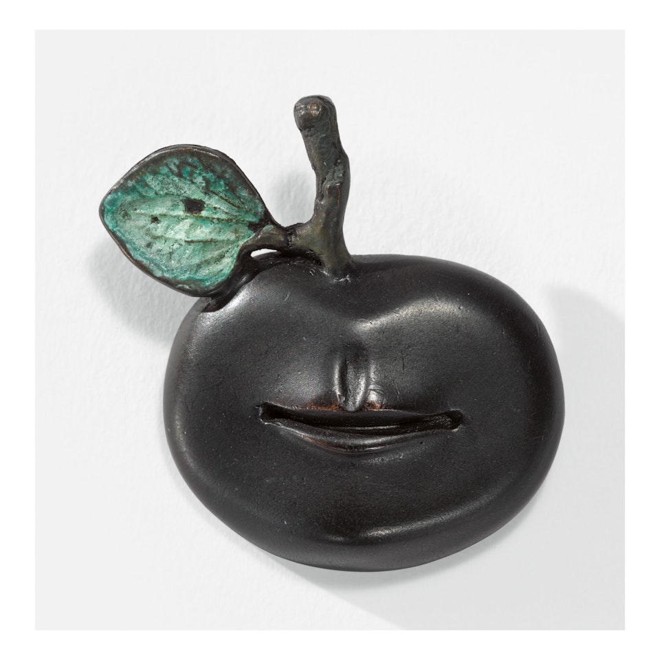 "POMME BOUCHE" BROOCH  by Claude Lalanne