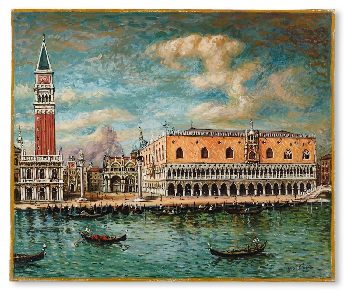 VENEZIA, PALAZZO DUCALE by Giorgio de Chirico
