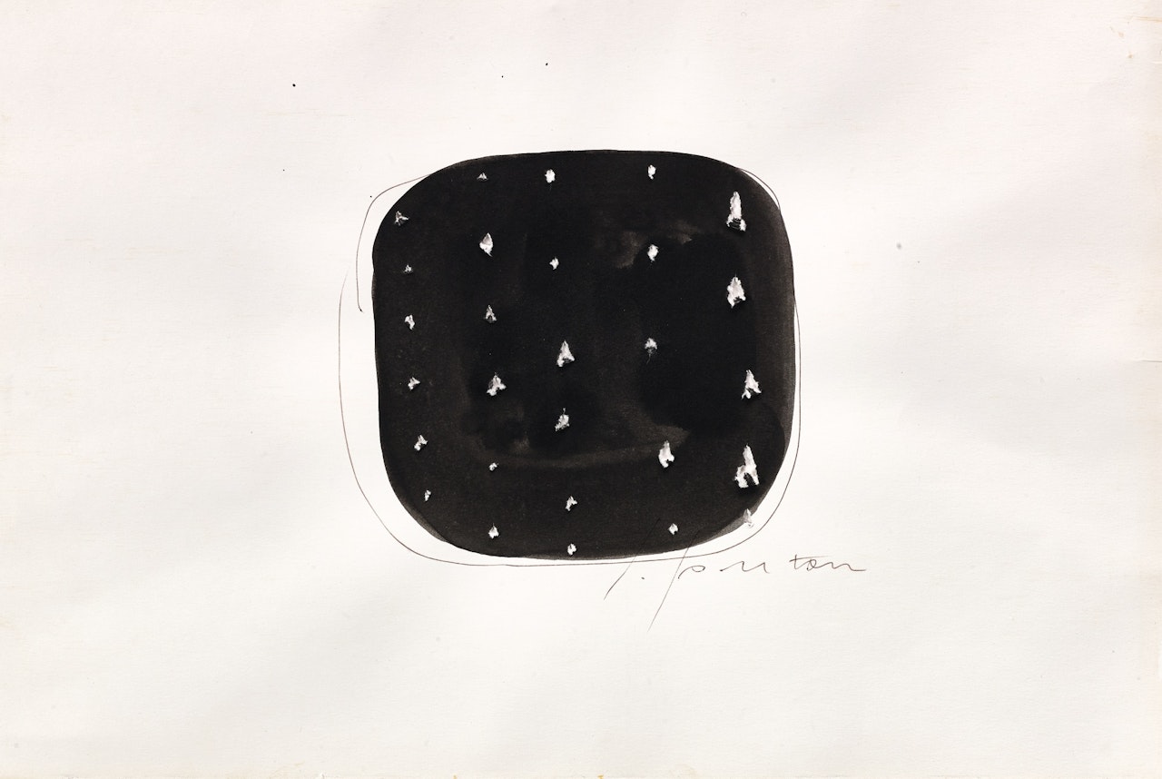 CONCETTO SPAZIALE by Lucio Fontana