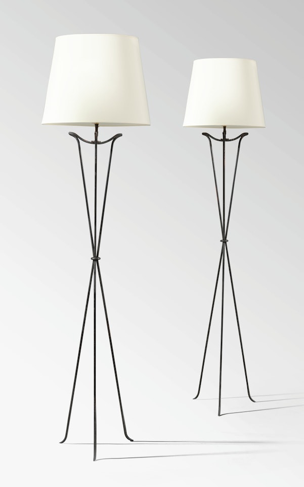 PAIR OF FLOOR LAMPS by Jean-Michel Frank
