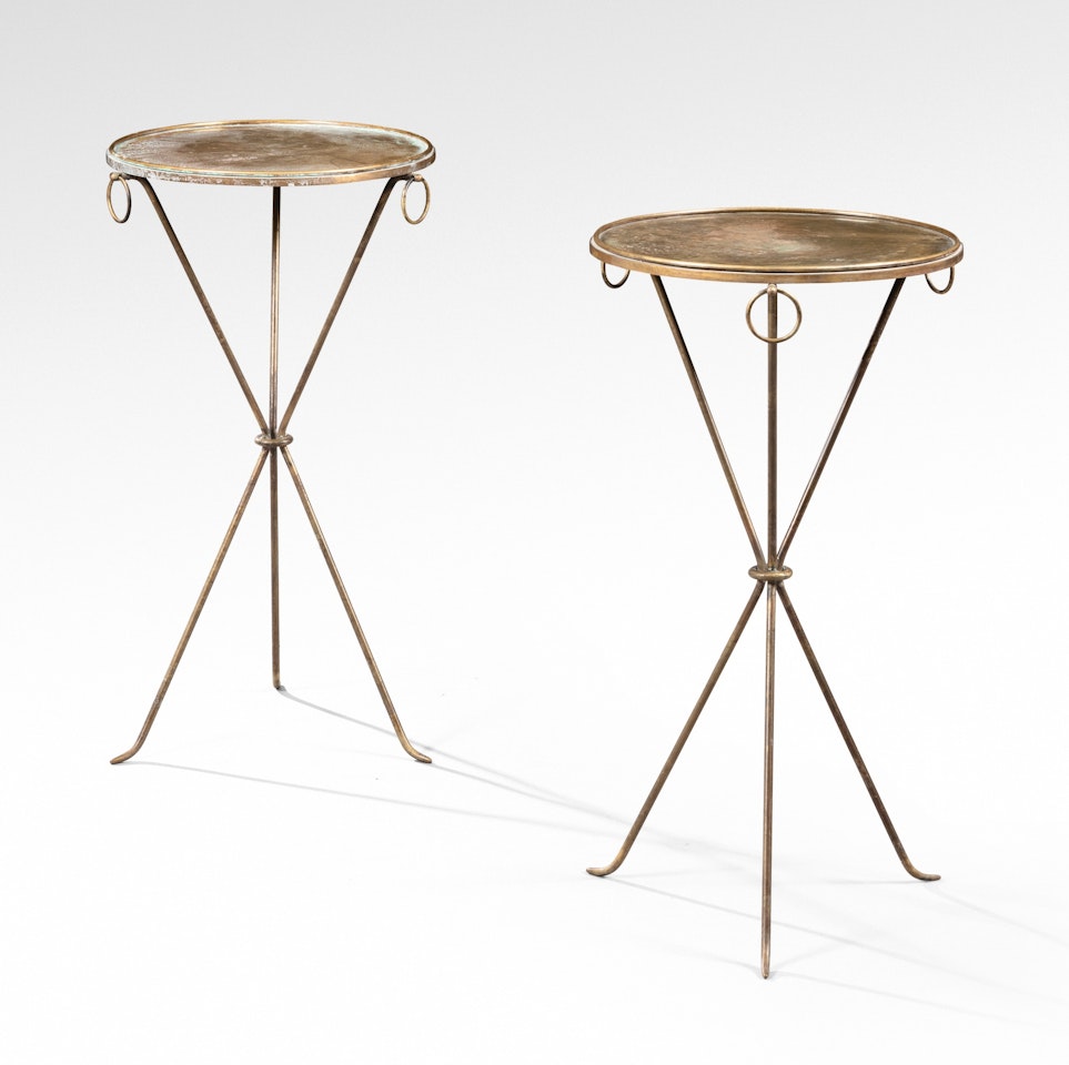 PAIR OF OCCASIONAL TABLES by Jean-Michel Frank