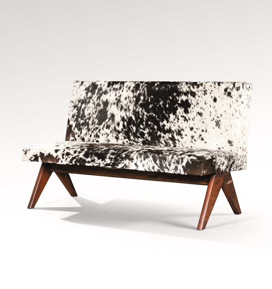 PJ-SI-37-B BENCH by Pierre Jeanneret