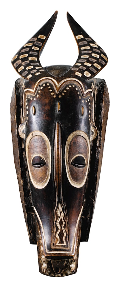 ZAMBLE MASK, GURO, IVORY COAST by Anonymous