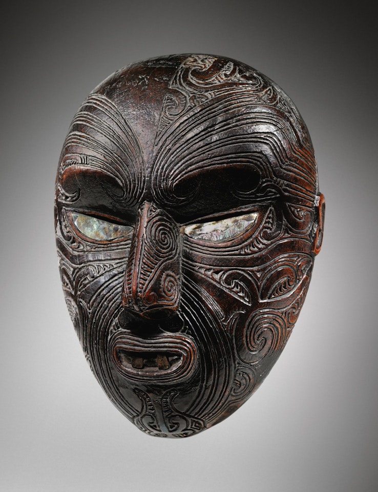 MAORI HEAD, NEW ZEALAND by Anonymous