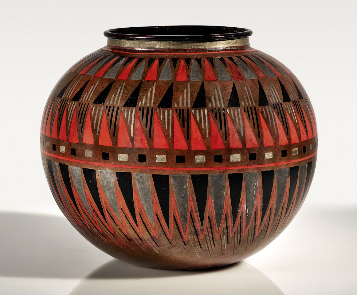 VASE by Jean Dunand