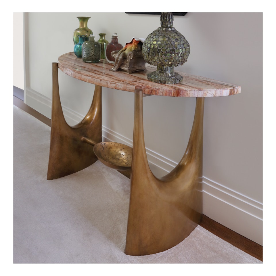CONSOLE TABLE by Philippe Hiquily