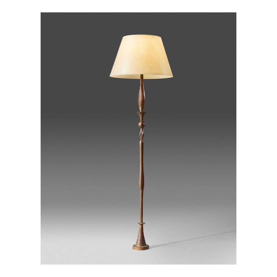 "GRANDE FEUILLE, VERSION FINE" FLOOR LAMP by Alberto Giacometti