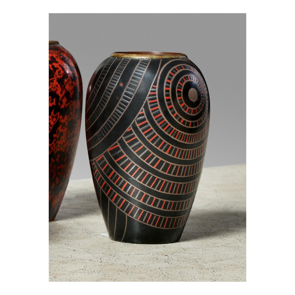 VASE by Jean Dunand