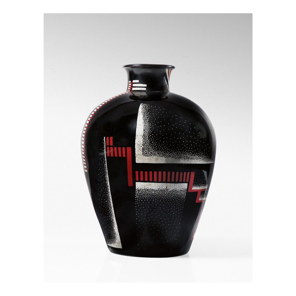 VASE by Jean Dunand