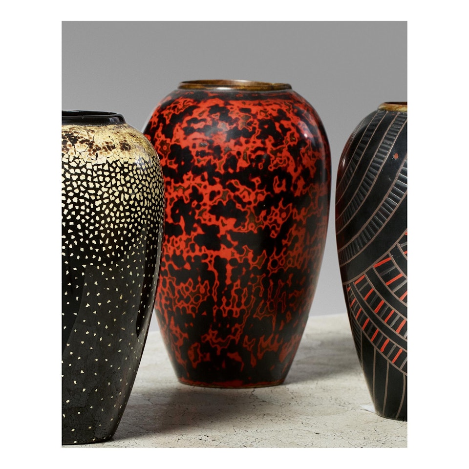 VASE by Jean Dunand