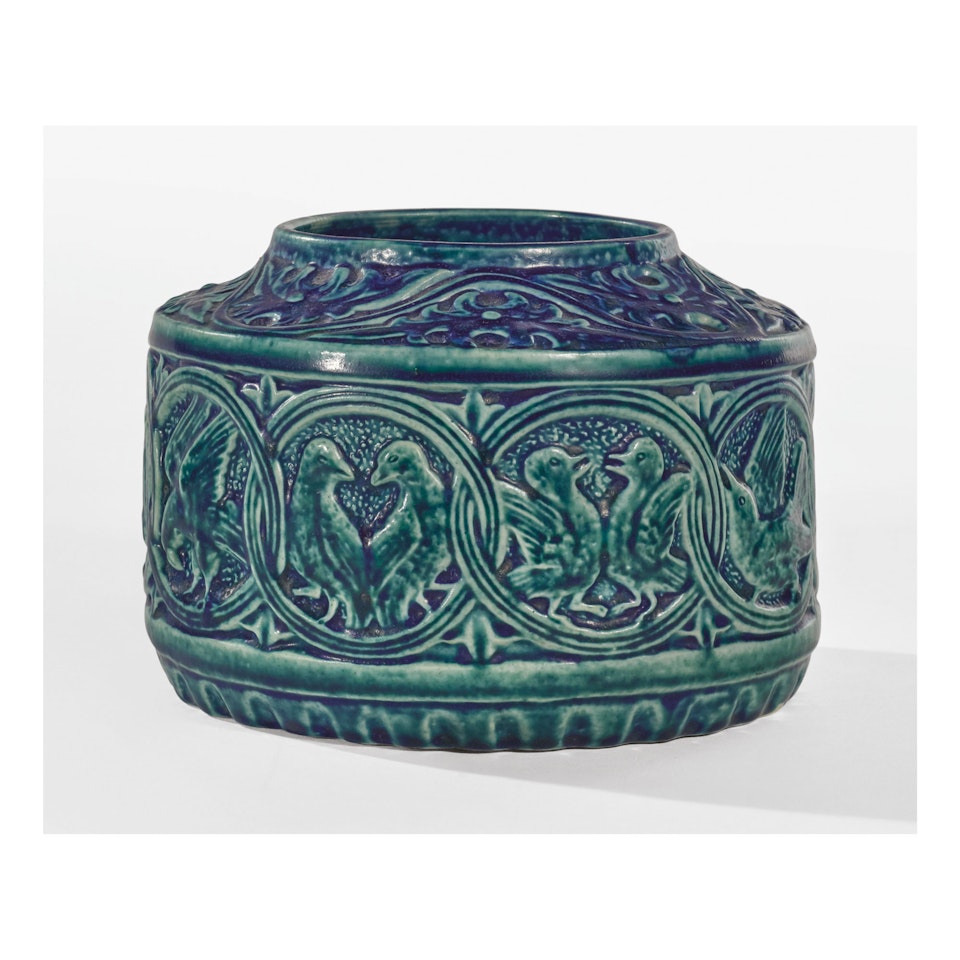 "BIRD" VASE by Tiffany Studios
