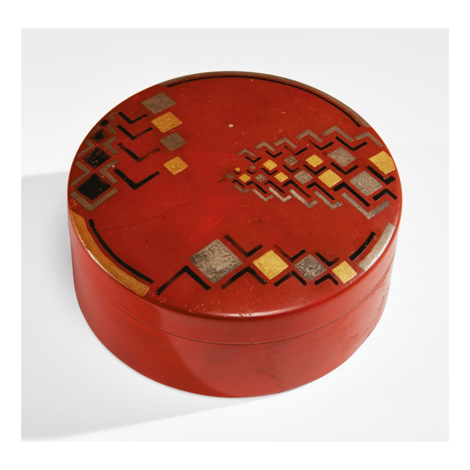 COVERED BOX by Jean Dunand