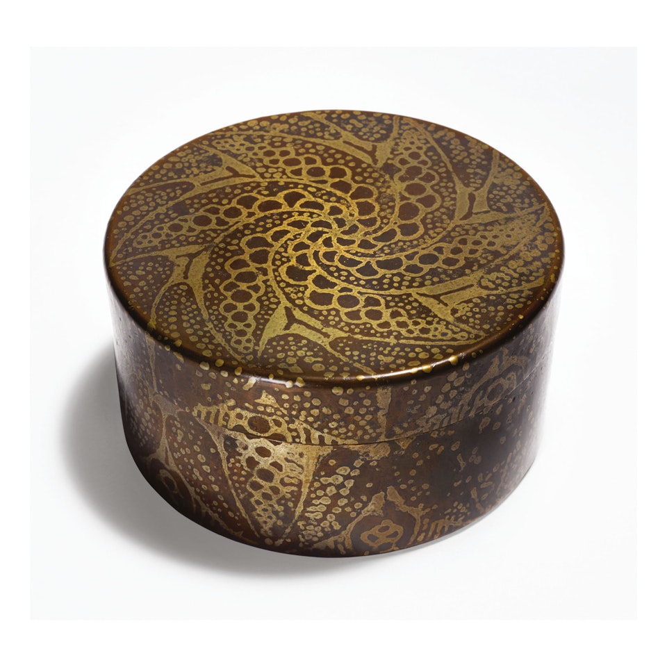 COVERED BOX by Jean Dunand