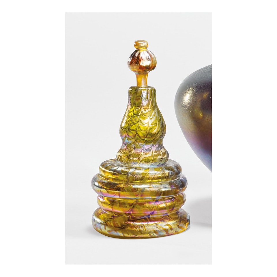 PERFUME BOTTLE by Tiffany Studios