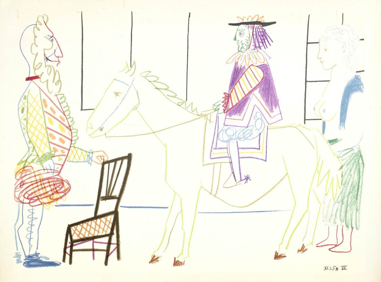 Verve: Volume VIII, 29-30. Suite De 180 Dessins De Picasso vol by Pablo Picasso