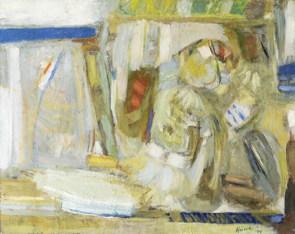Cela fait quarante jours (Portrait of Christine Abboud) by Shafic Abboud