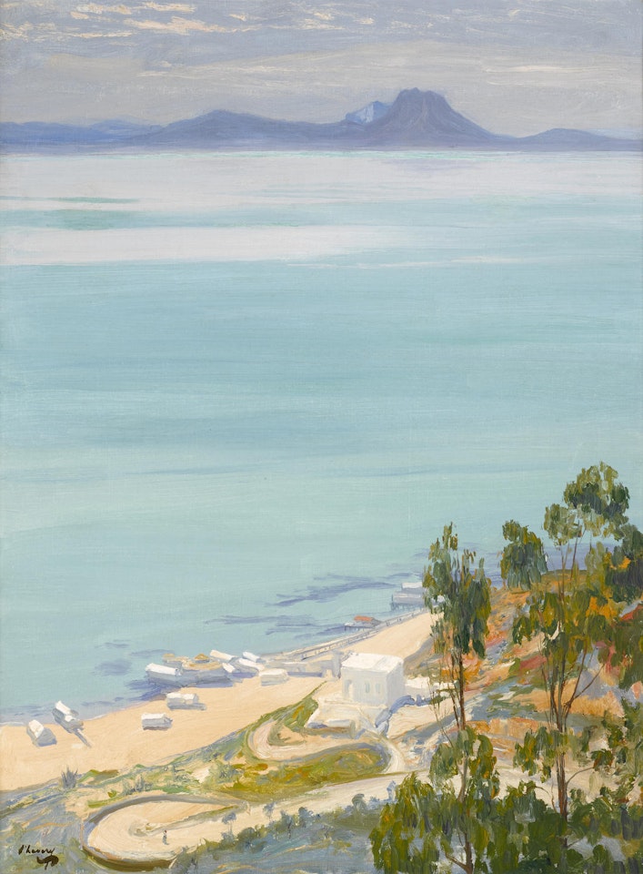 The bay of Tunis. Morning by John Lavery
