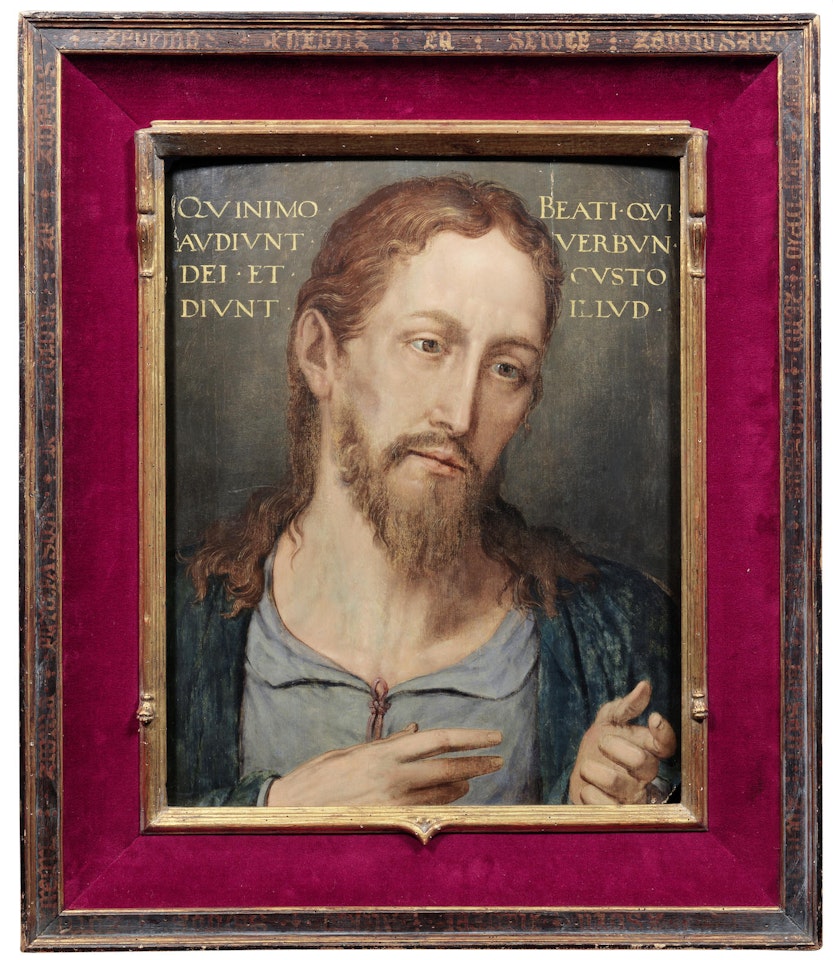 Christ preaching by Flemish School