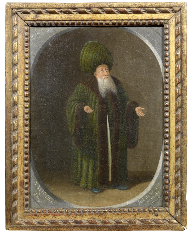 Portrait of Chaus Bashi; and Portrait of the Naquib-al Ashraf(?) by Spanish School