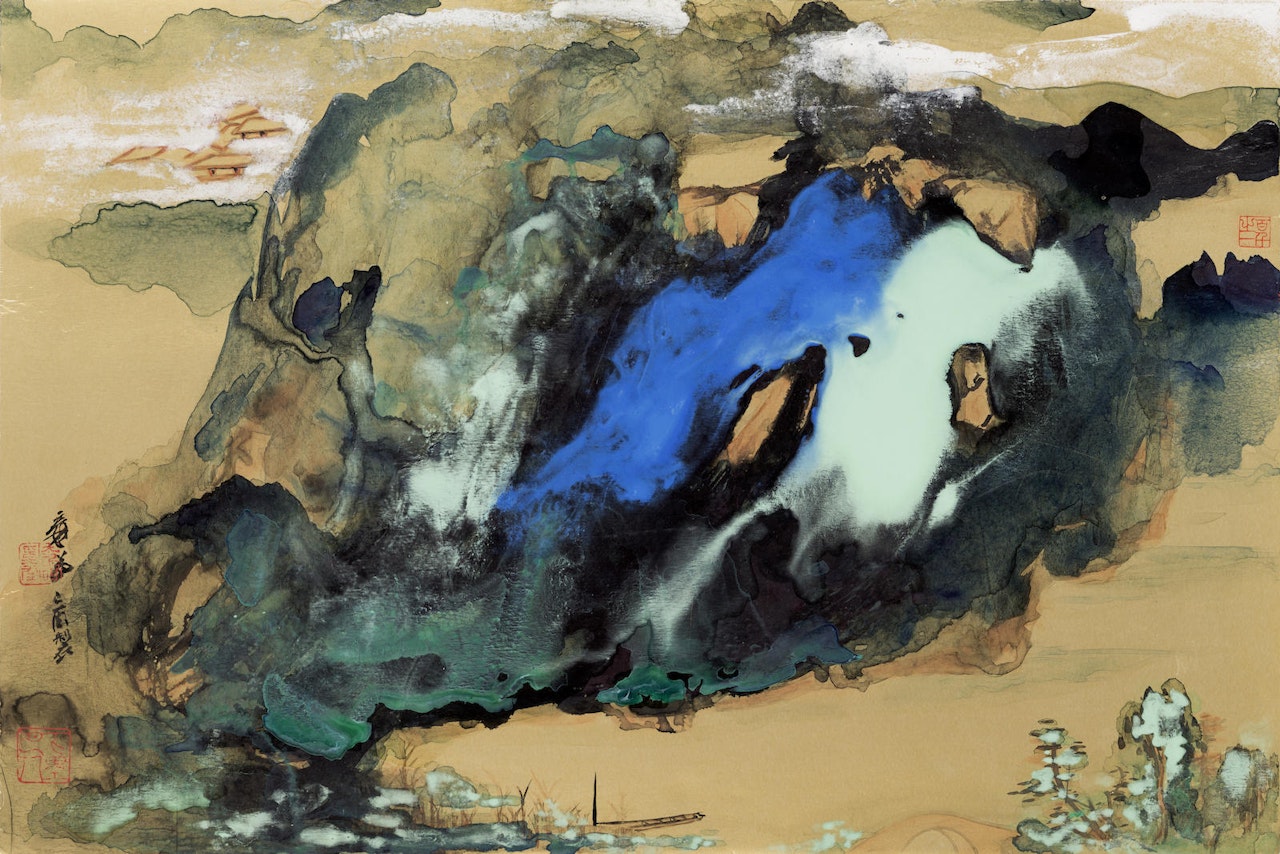 Summer Mountains by Zhang Daqian