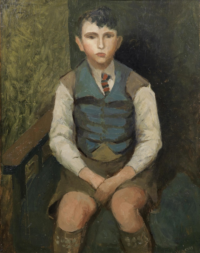 Portrait of a Young Boy by William Scott