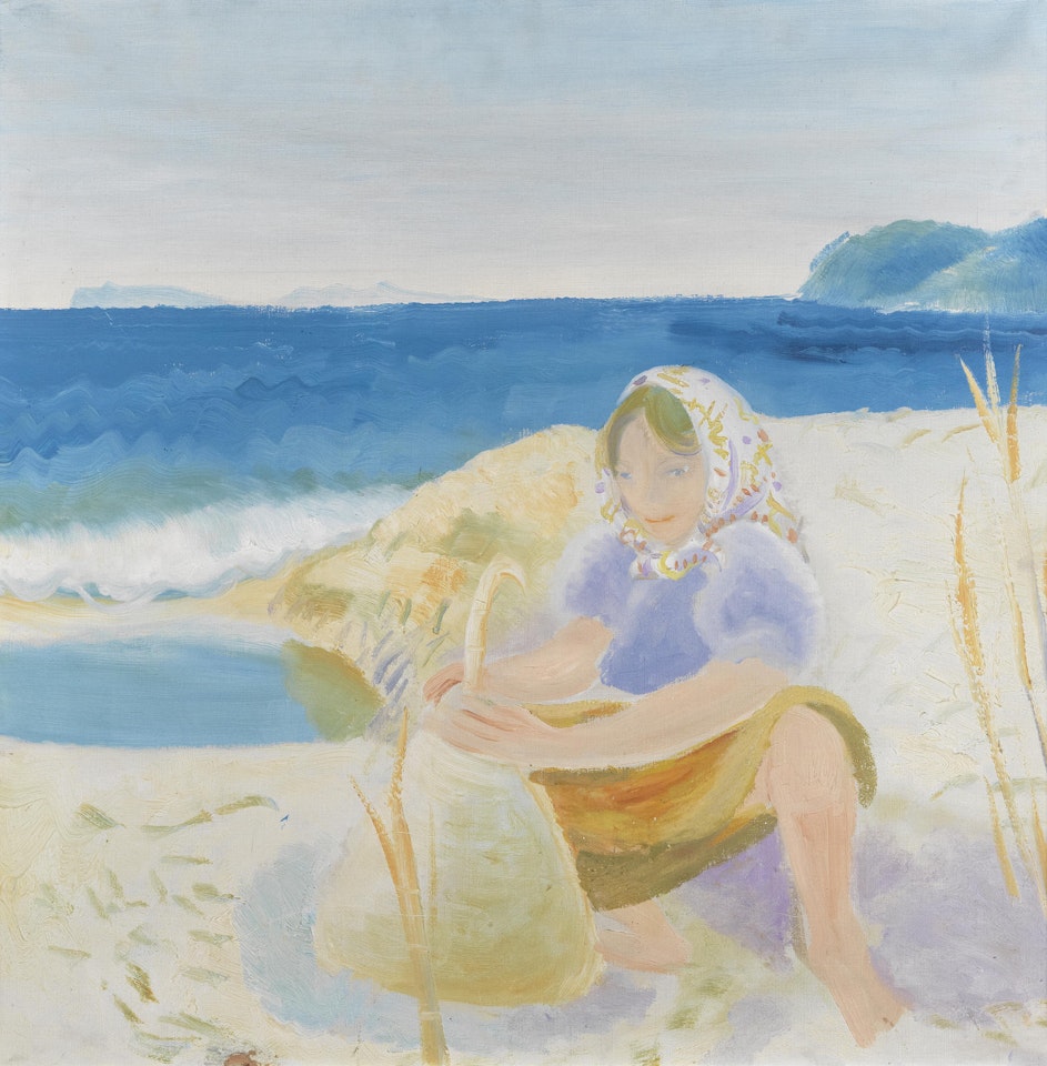 Kate at St. Tropez by Winifred Nicholson