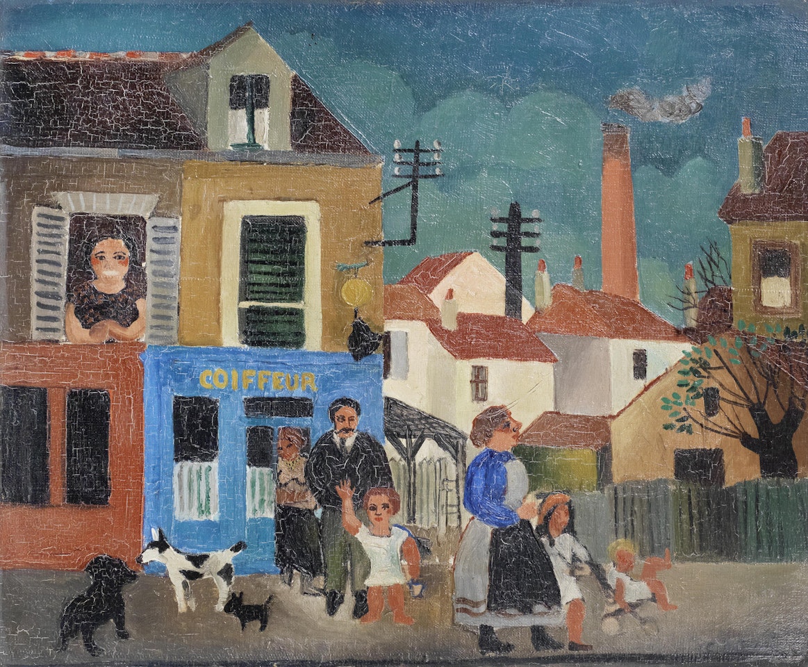 The Barber's Family by Christopher Wood