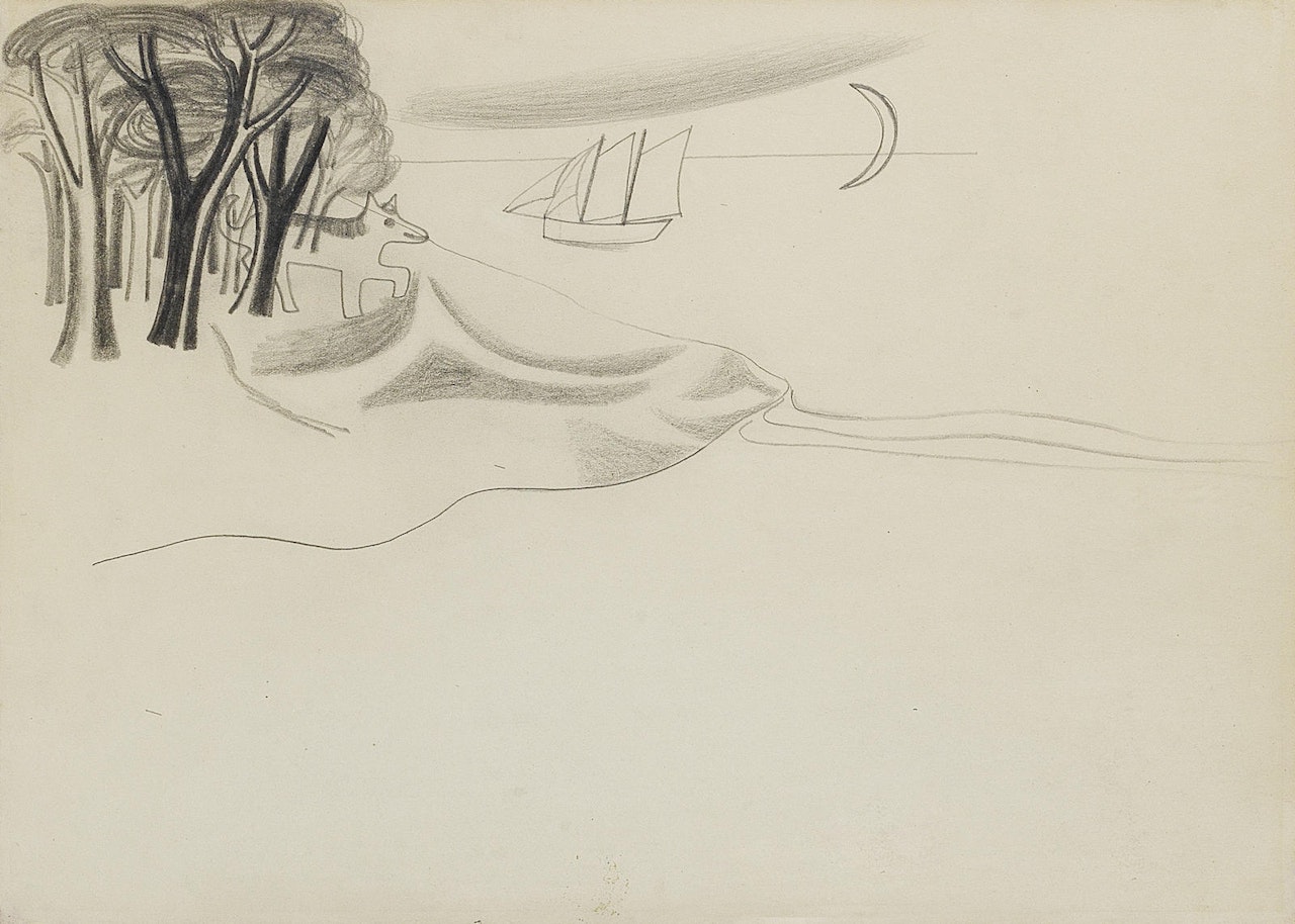 Illustration to George and Rufus by Ben Nicholson, O.M.