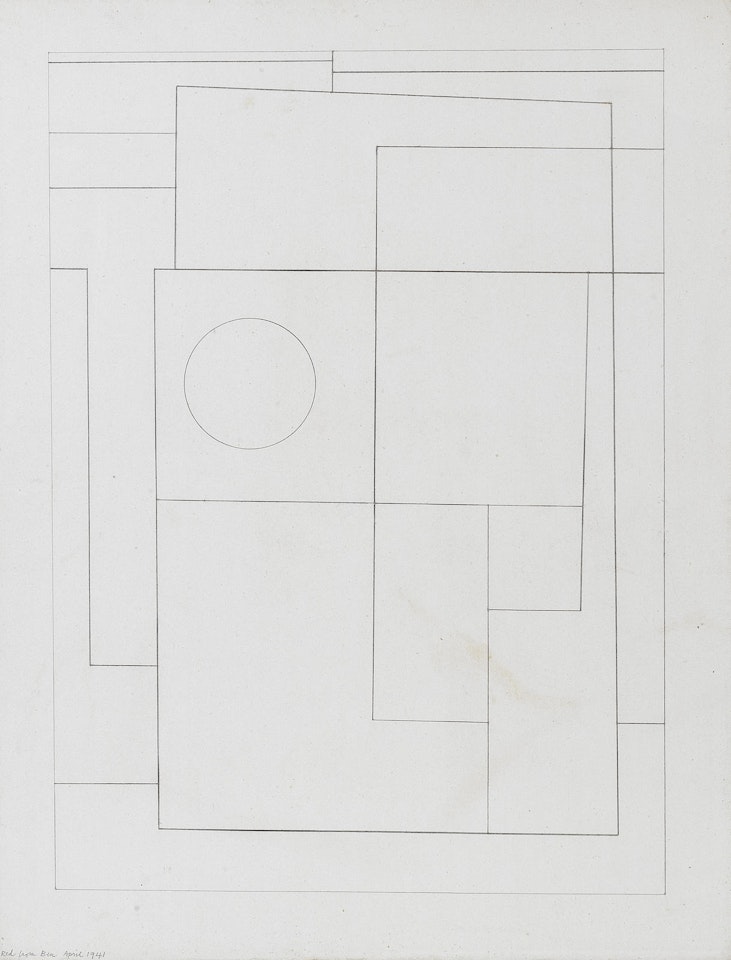 Untitled (1941) by Ben Nicholson, O.M.