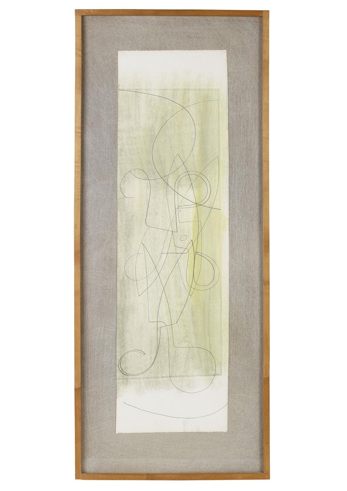 1968 (Grass Hopping Green) by Ben Nicholson, O.M.