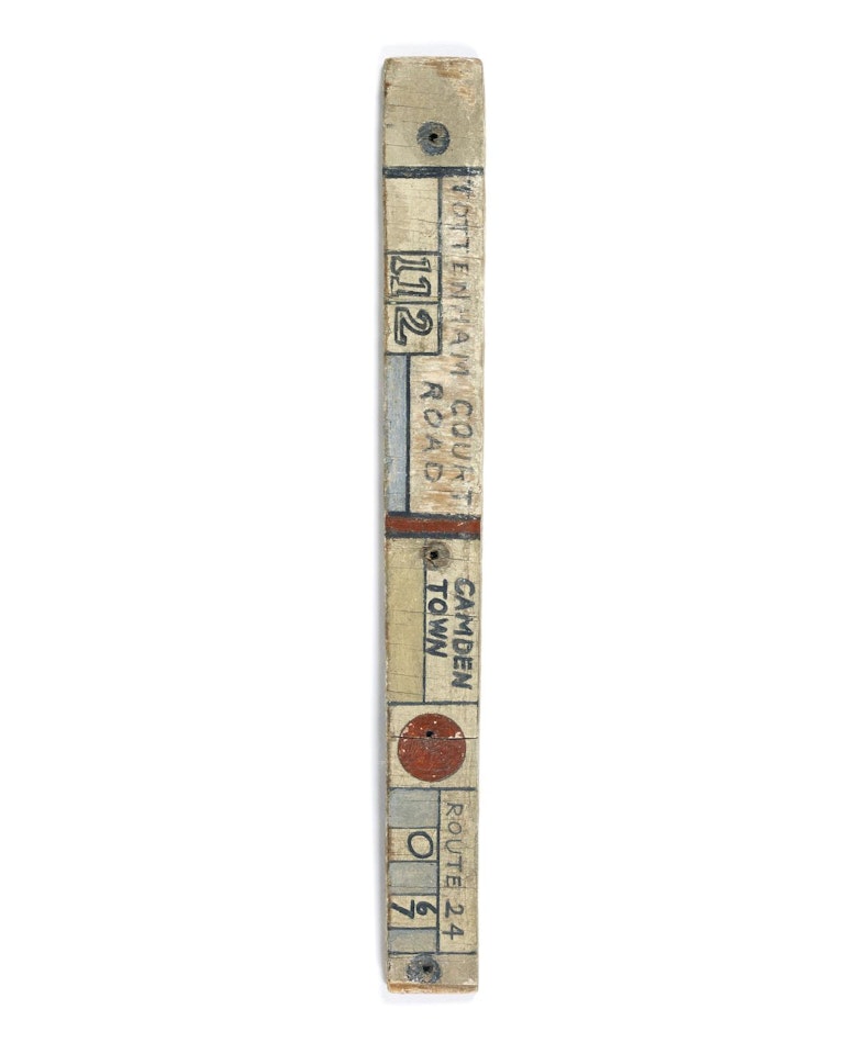 Bus Ticket by Ben Nicholson, O.M.