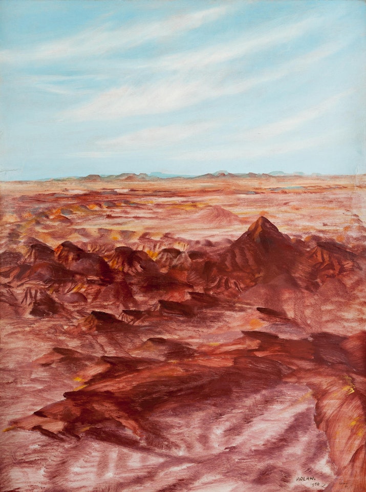 Central Australian Desert by Sidney Nolan