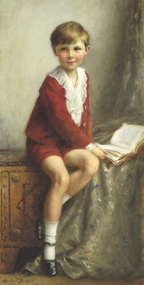 Portrait of Teddy by Herbert James Draper