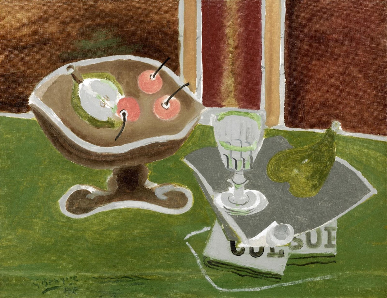 Le compotier by Georges Braque